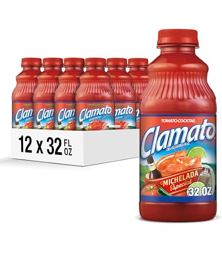 Amazon.com : Clamato Original Tomato Cocktail, 32 fl oz bottle